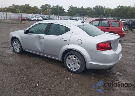 2011 Dodge Avenger Express из США, поврежденный, VIN 1B3BD4FBXBN543702